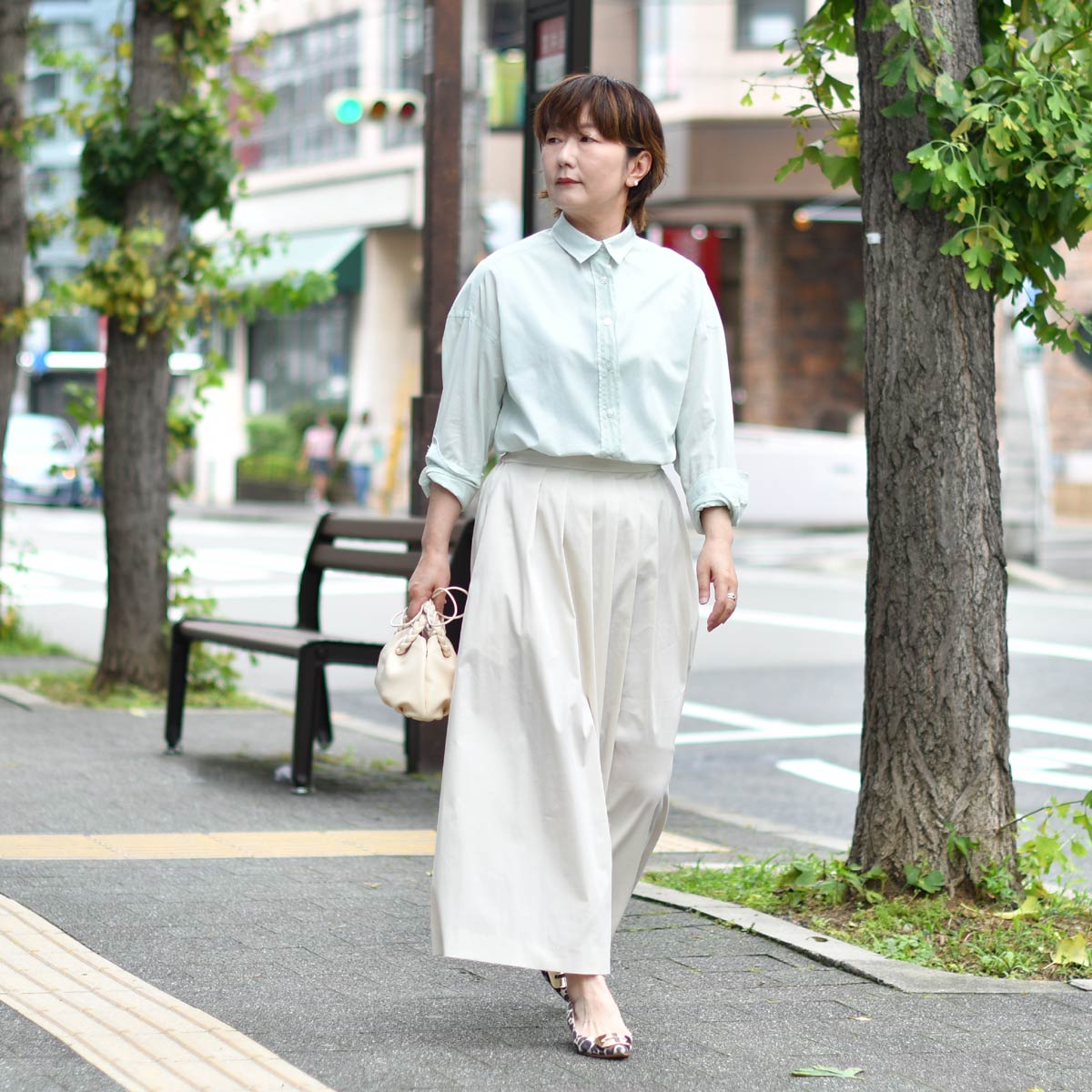 Finamore【フィナモレ】オーバーシャツ 46244 C0658G 206 GRACE LISA