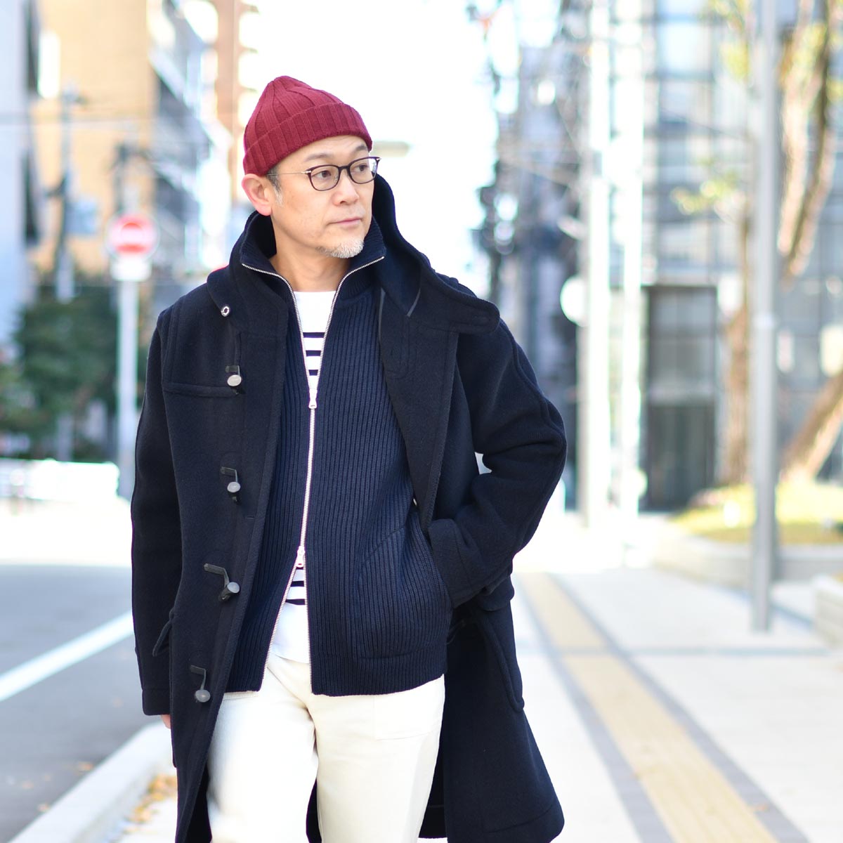 INVERTERE【インバーティア】ダッフルコート NEWTON ABBOT REGULAR FIT