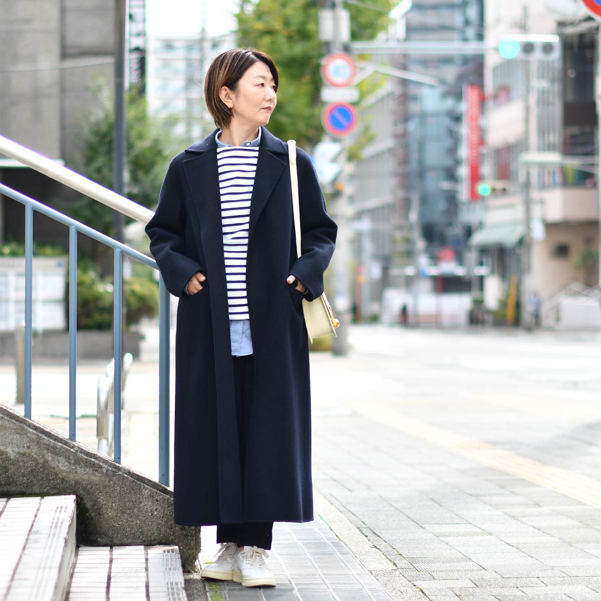MACKINTOSH【マッキントッシュ】チェスターコート BALERNO SB01 NAVY