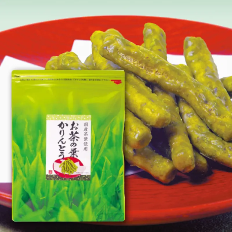 お茶の葉かりんとう