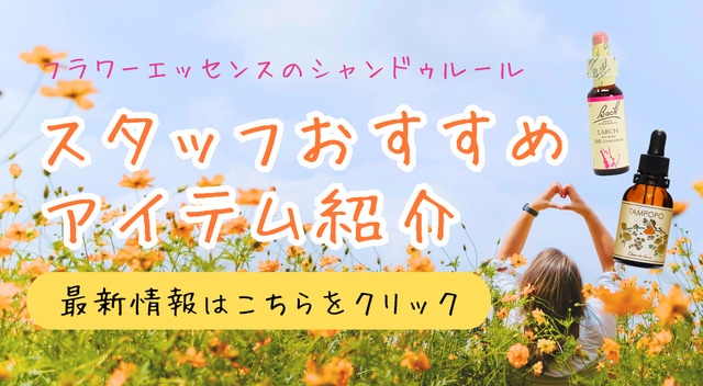 スタッフおすすめアイテム紹介