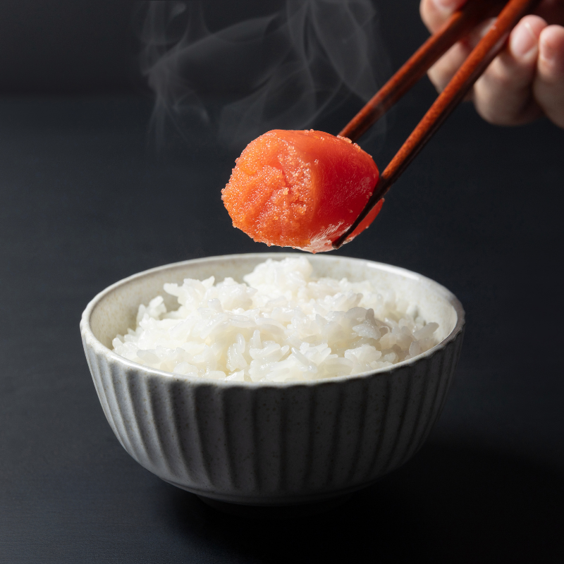 宗像の恵みを感じる明太子とご飯