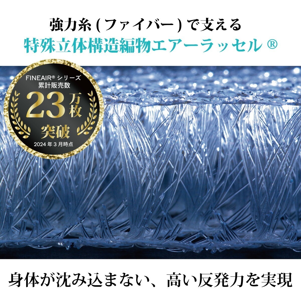 特殊立体構造編物エラーラッセル&reg;