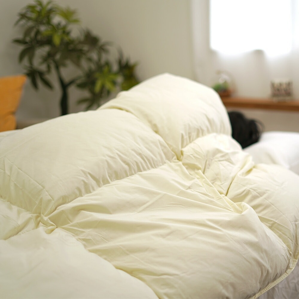 140×190cm 羽毛掛け布団 日本製 ダウン93% ダウンパワー400dp