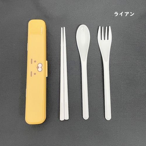 ちょごり屋さん 伝統小物・雑貨,キッチン雑貨,カトラリー・食器 【cutlery-007】 カカオフレンズ 箸スプーンフォークセット