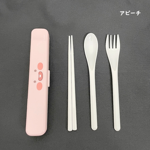 ちょごり屋さん 伝統小物・雑貨,キッチン雑貨,カトラリー・食器 【cutlery-007】 カカオフレンズ 箸スプーンフォークセット