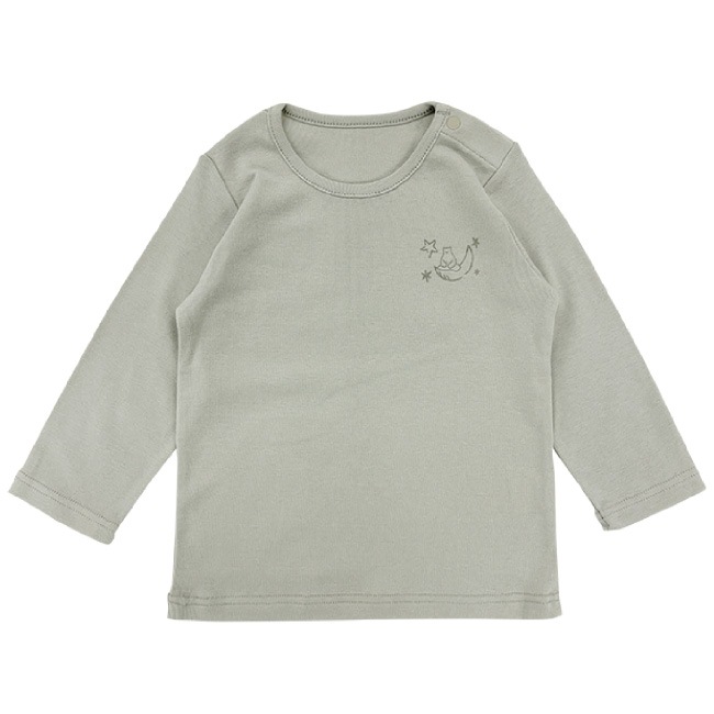 新品 ベビー ベビー服 赤ちゃん服 赤ちゃん Tシャツ ティシャツ ヘザーグレー