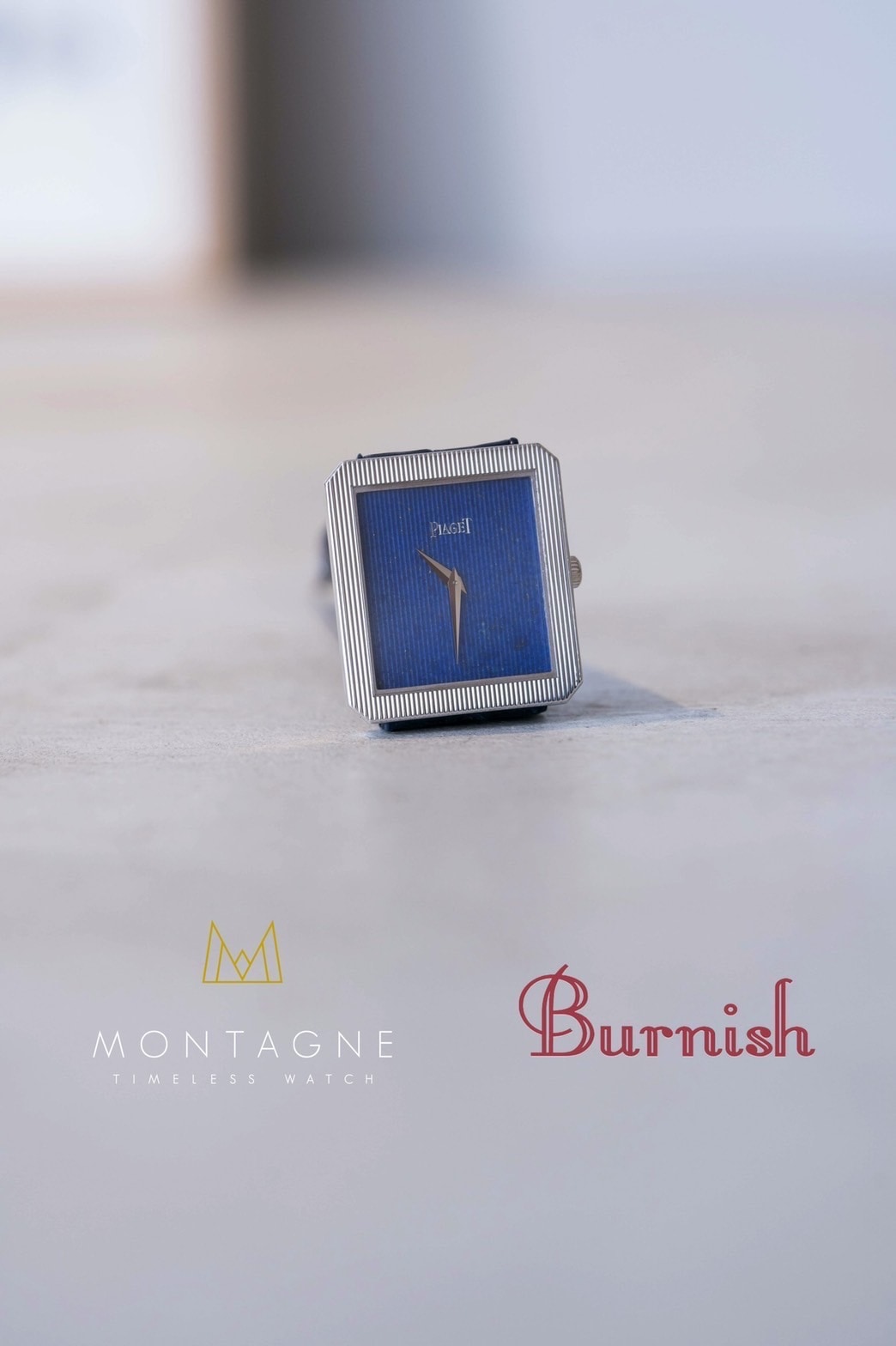 Burnish × MONTAGNE<br>
『Vintage Watch Limited Shop』