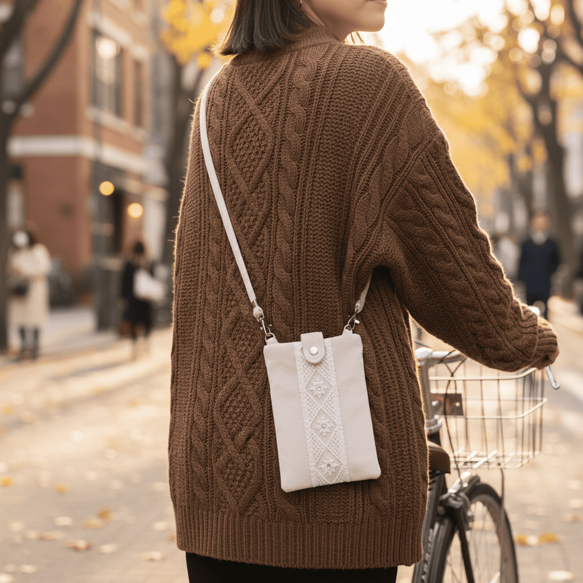 アミブルージュ,amibrugge,通販,インテリア,ファブリック,縦型,スマホ,ポシェット