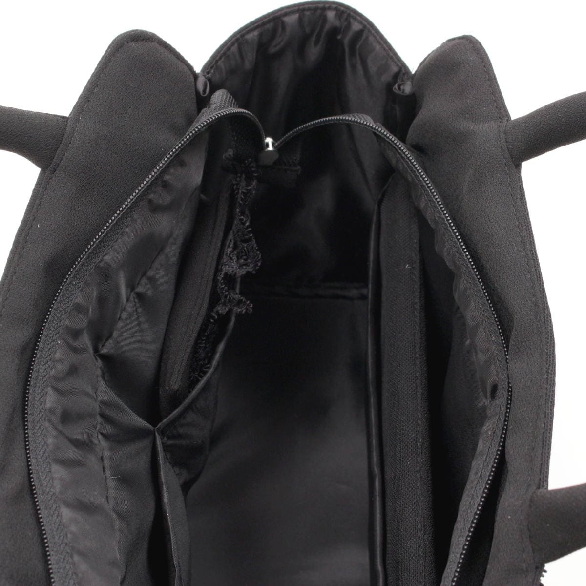 アミブルージュ,ジャカード織,ロゼットチャーム,バッグ,A4,横型