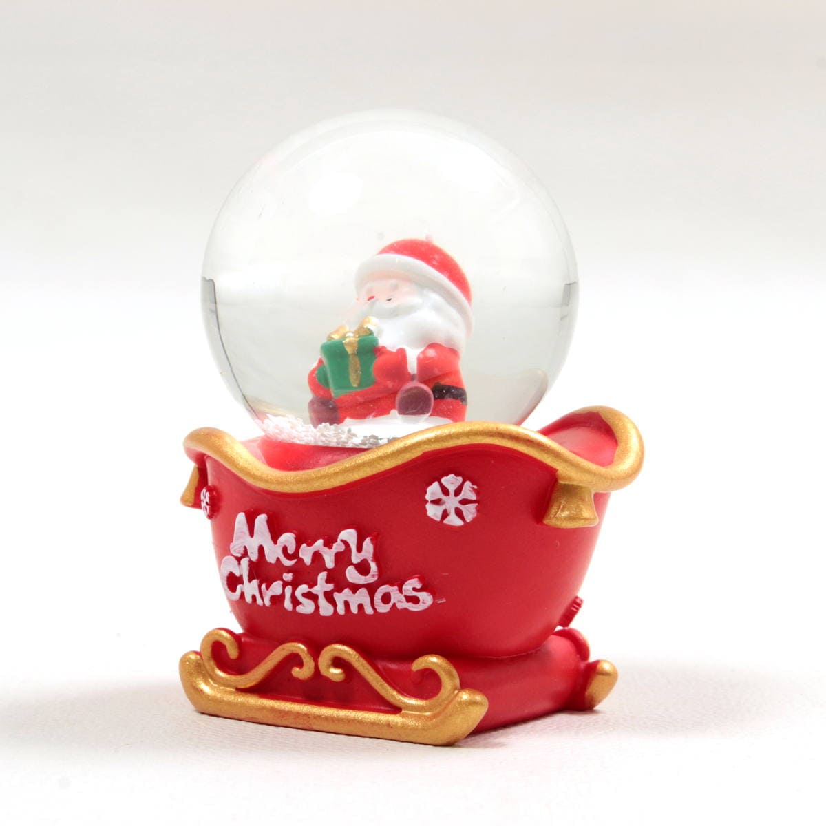 Xmas 雑貨 光るミニスノードーム 約6.5×7.5×4.5cm｜インテリアレース