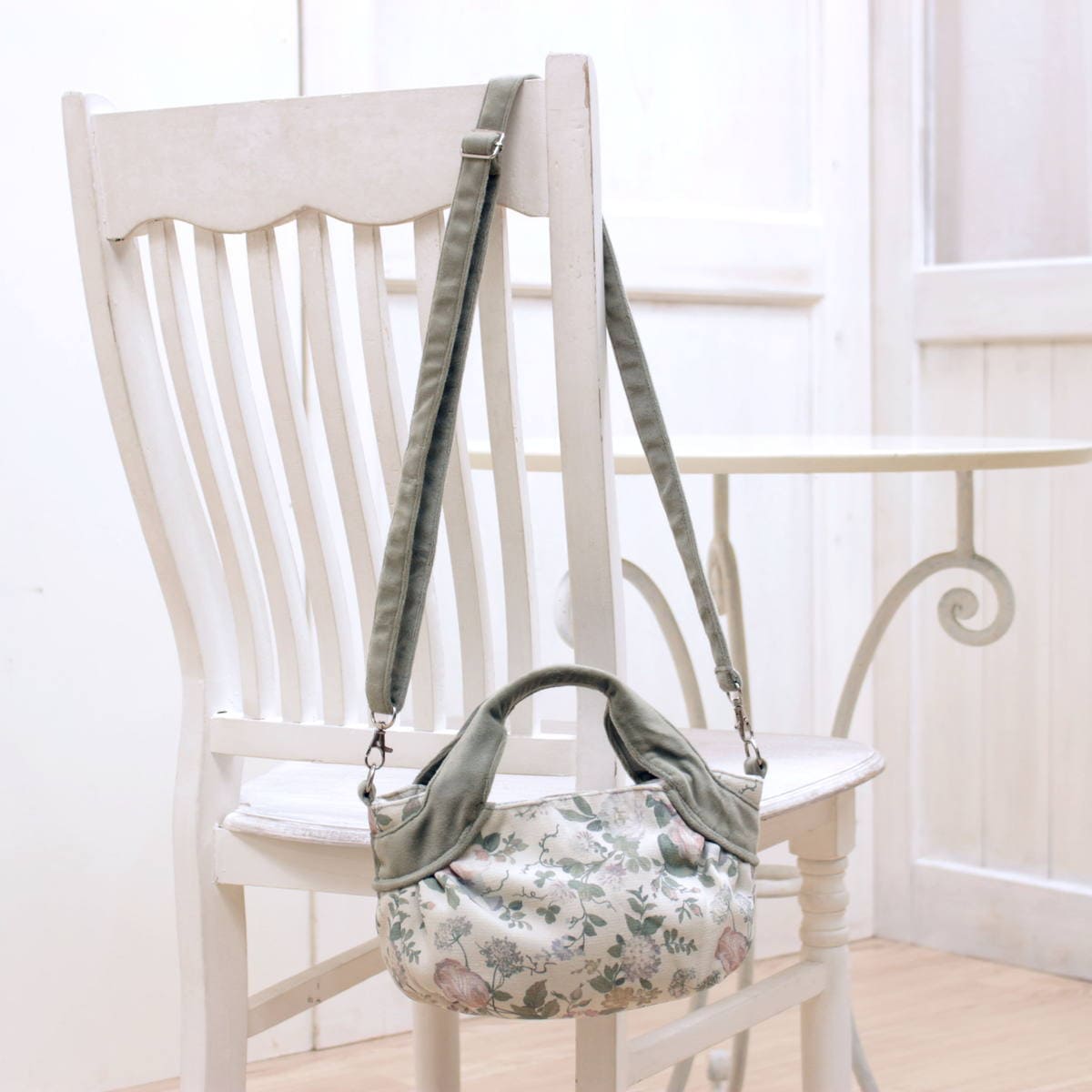 ベルールのミニボニートートバッグ アミブルージュ,amibrugge,インテリアレース,ファブリック,ポーチ,バッグ