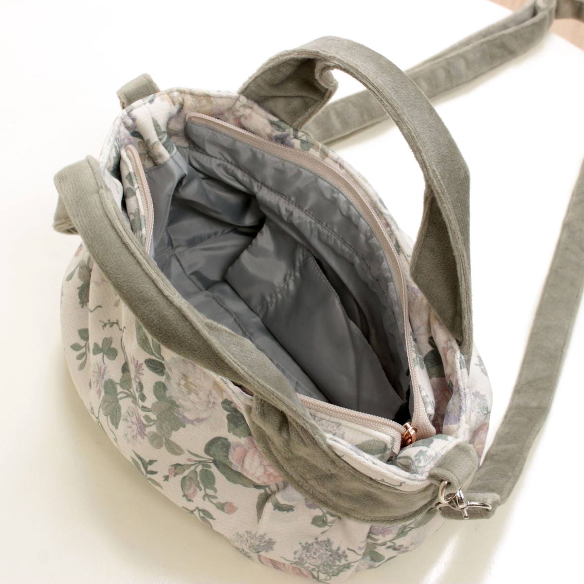 ベルールのミニボニートートバッグ アミブルージュ,amibrugge,インテリアレース,ファブリック,ポーチ,バッグ