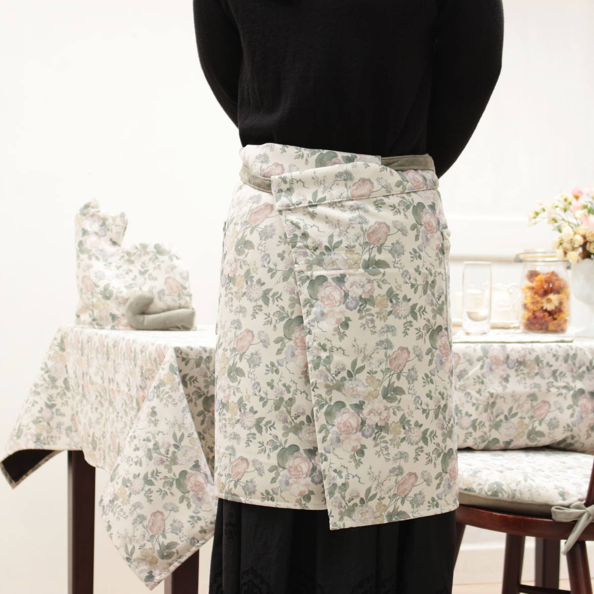 アミブルージュ,amibrugge,通販,インテリア,ファブリック,エプロン