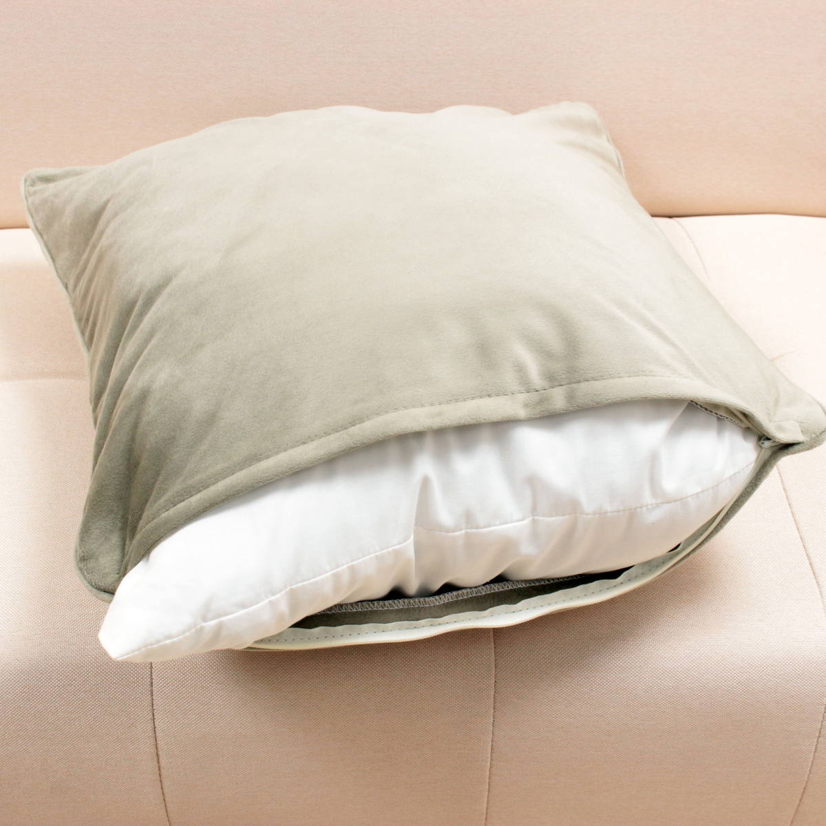 アミブルージュ,懐かしい,ローズ柄,クッションカバー,45×45