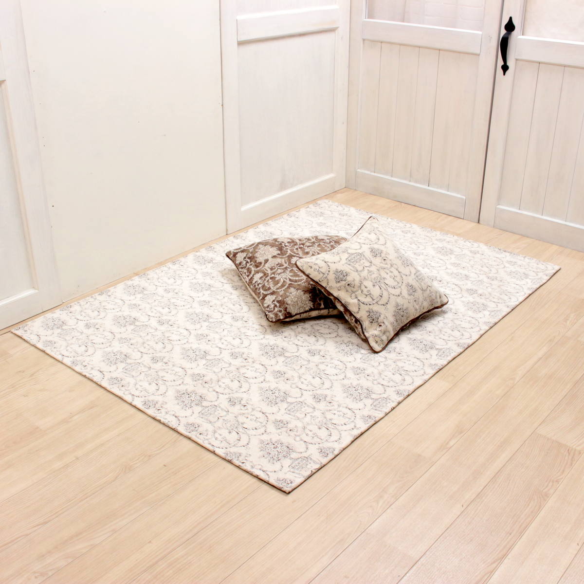 シェニール織 トワル・クラシックのラグ アミブルージュ,amibrugge,インテリアレース,ファブリック,マット