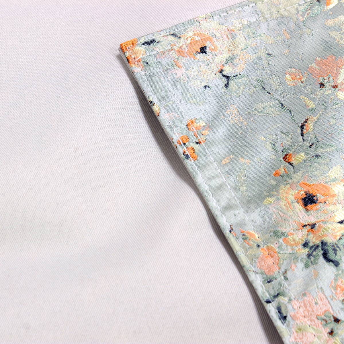 ランチョンマット 撥水ジャカード 約32×45cm [Serene Bloom