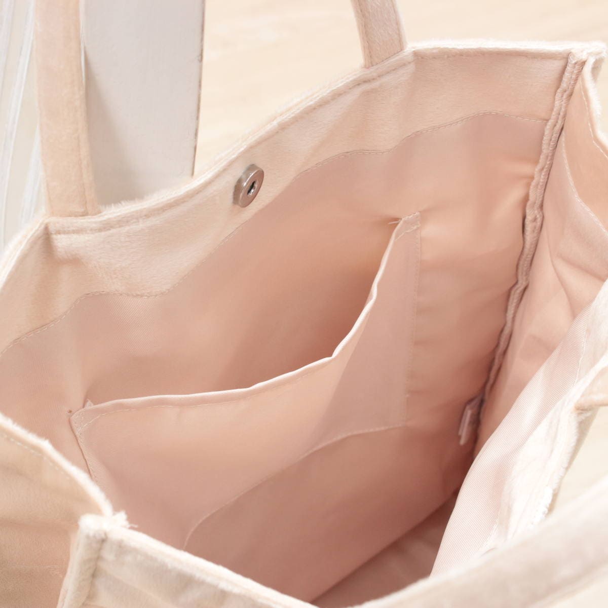 アミブルージュ,amibrugge,インテリアレース,ファブリック,シェニール織,ポーチ,バッグ