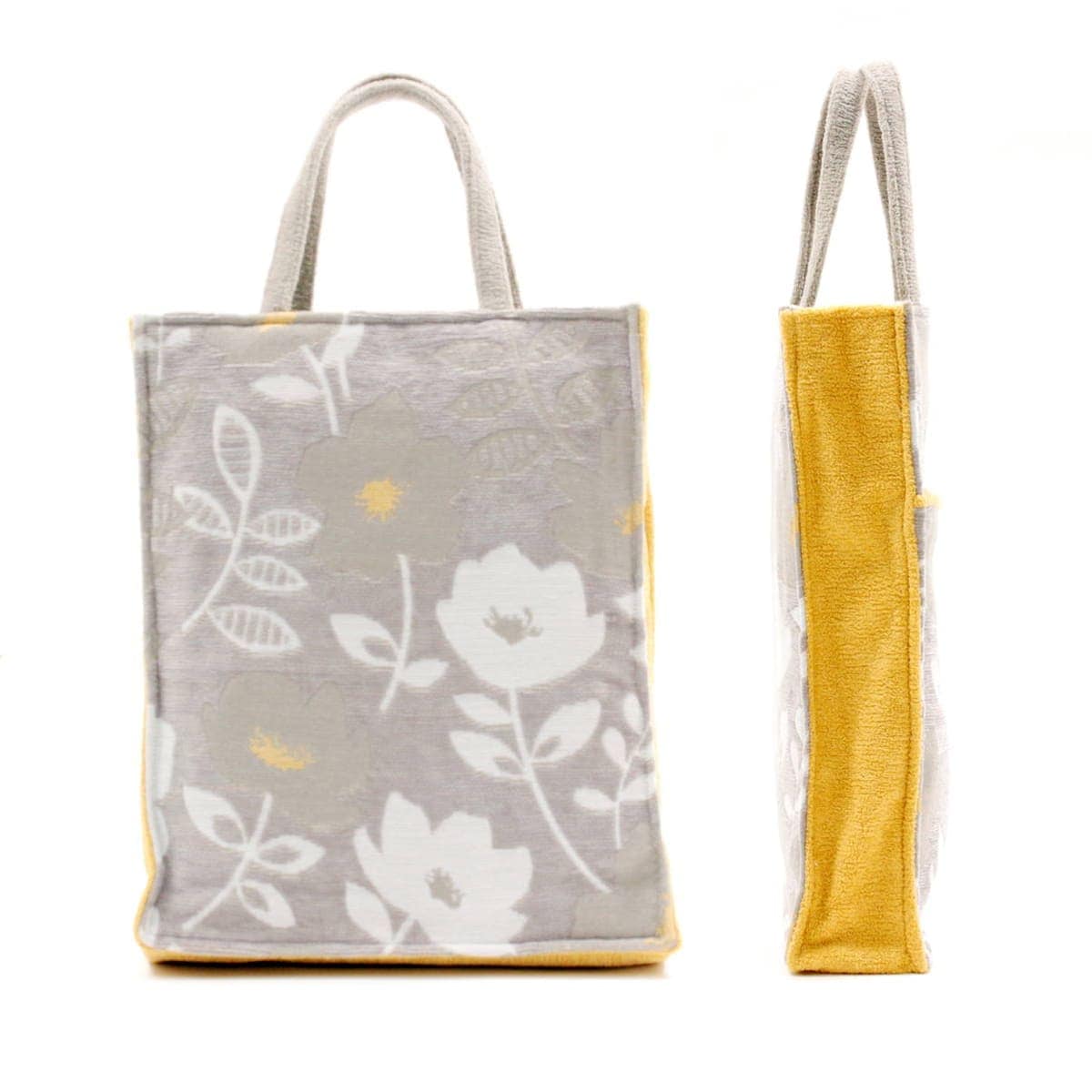 A4サイズでマチ付き アミブルージュ,amibrugge,インテリアレース,ファブリック,シェニール織,ポーチ,バッグ