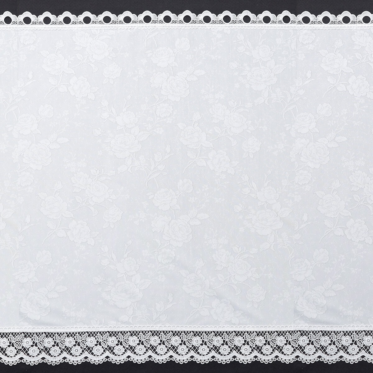 アミブルージュ,レース,刺繍,カフェカーテン,75cm