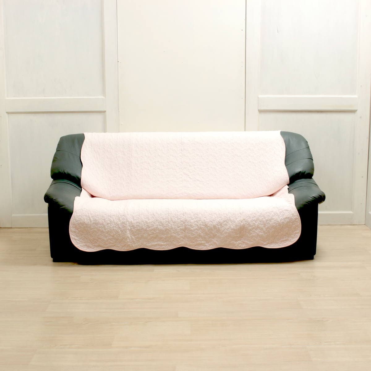 明るく華やかな小花柄の綿生地マルチカバー