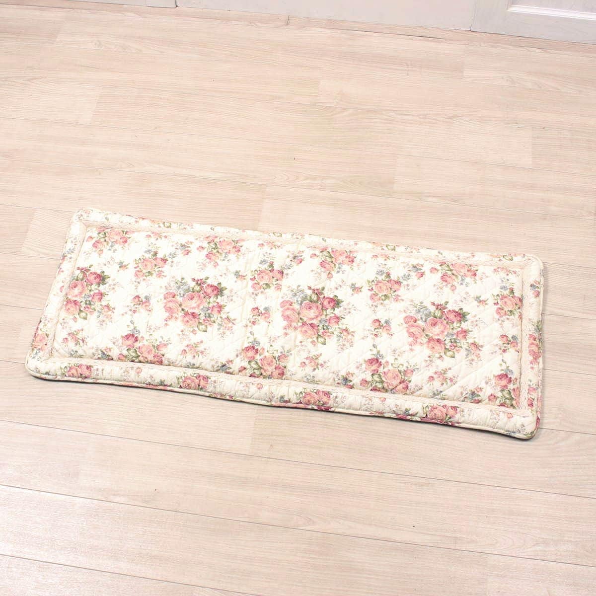 アミブルージュ,懐かしい,ローズ柄,キルティング,インテリア