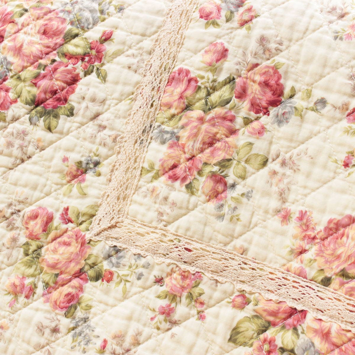 ❣️パッチワーク　スカラップキルト❣️薔薇　マルチカバー 71K3s9T5lFL.jpg_BO30,255,255,