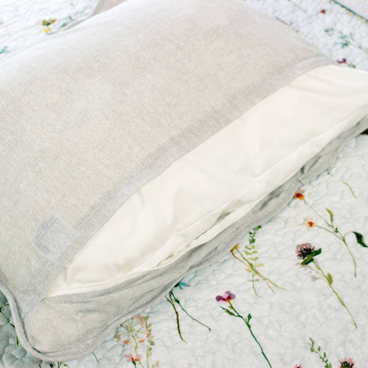 ami-brugge,接触冷感,キルティング,植物柄,カバー