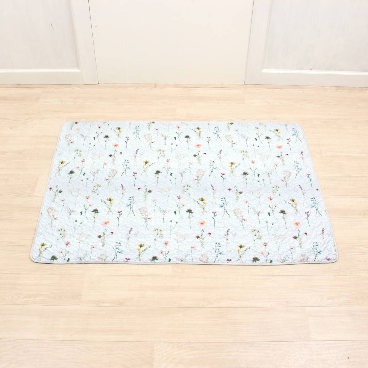 ami-brugge,接触冷感,キルティング,植物柄,マット