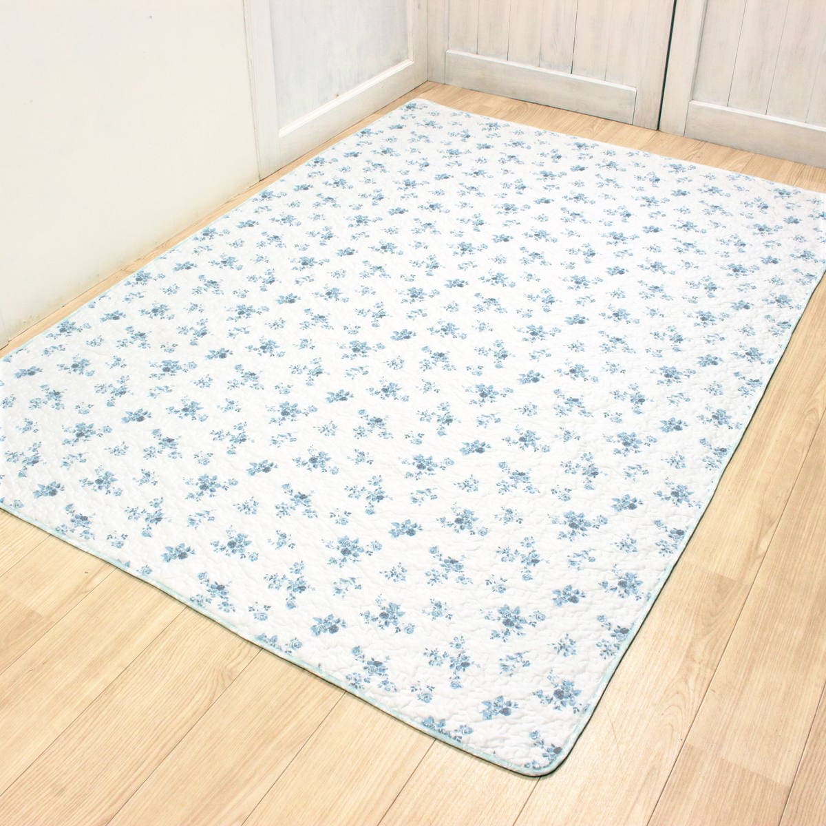 ami-brugge,接触冷感,キルティング,バラ柄,マルチカバー