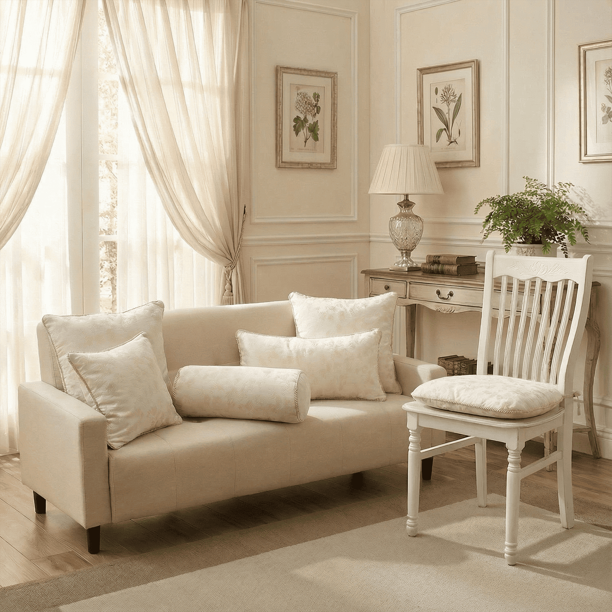 ピロークッション シェニール織 約30×60cm [Aurelia]｜インテリア