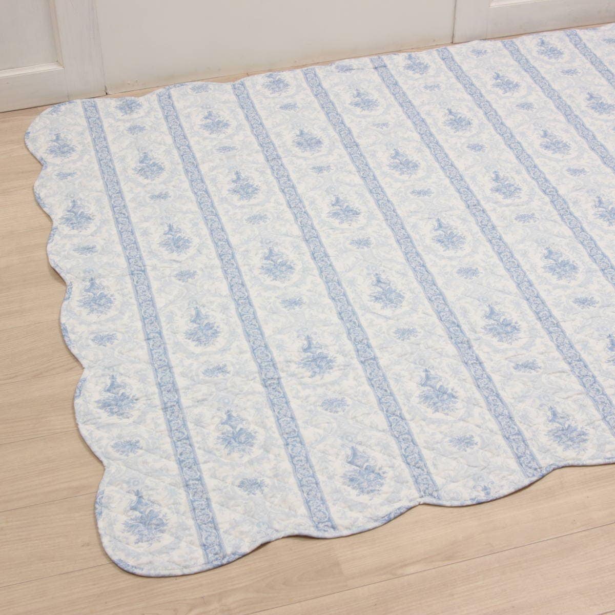 接触冷感キルト マルチカバー 約200×205cm [Toile Frais]｜インテリア