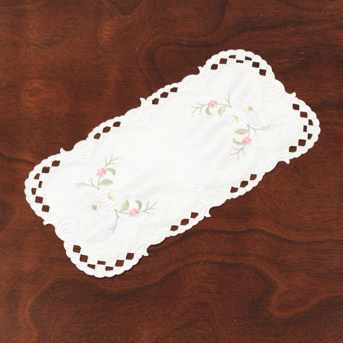 アミブルージュ,amibrugge,通販,レース,刺繍,インテリア,テーブルセンター