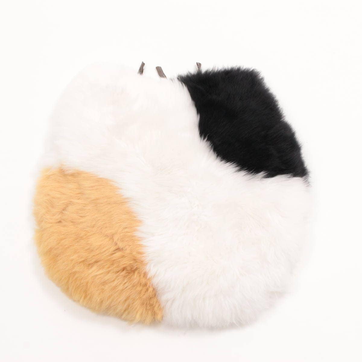 アミブル,インテリア,ムートン,シートクッション,ねこちゃん（三毛猫）