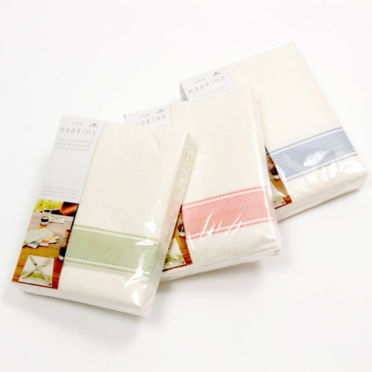 ペーパーナプキン [選べる2タイプ] イタリアブランド the napkins（20