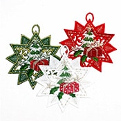 Xmas オーナメント（ギフト） 約15×13cm