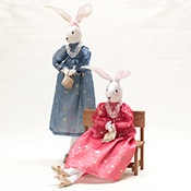 【着せ替え用】星屑柄 パーティードレス 約34cm