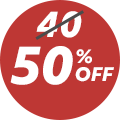 40％OFFが50％OFFに