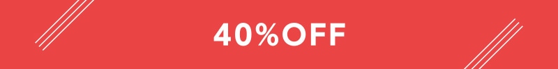 誕生祭＆夏のクリアランスWバーゲン40%OFF