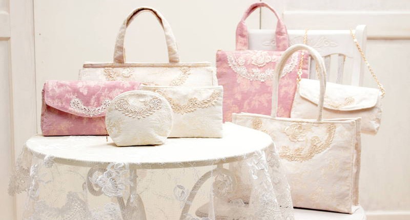 シェニール織,エリセアバッグ,ポーチ