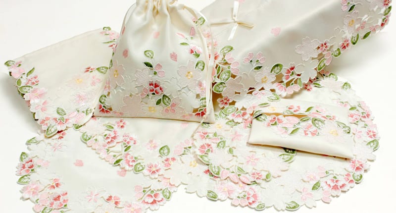 桜,コード刺繍,さくら,桜綺