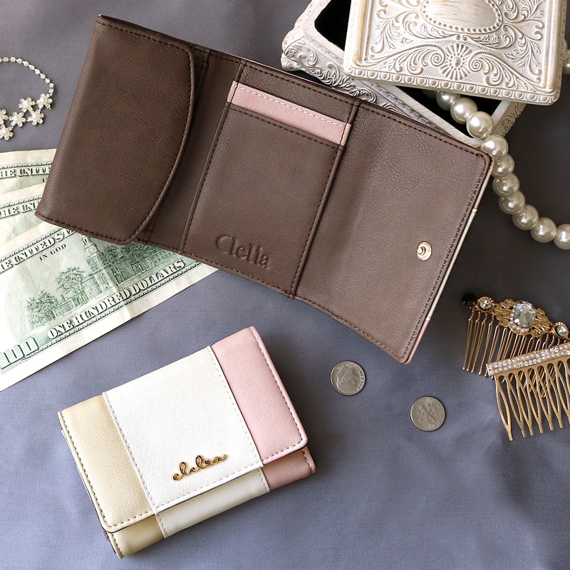 Clelia | ウォレット,ミニウォレット |トリコロールミニウォレット