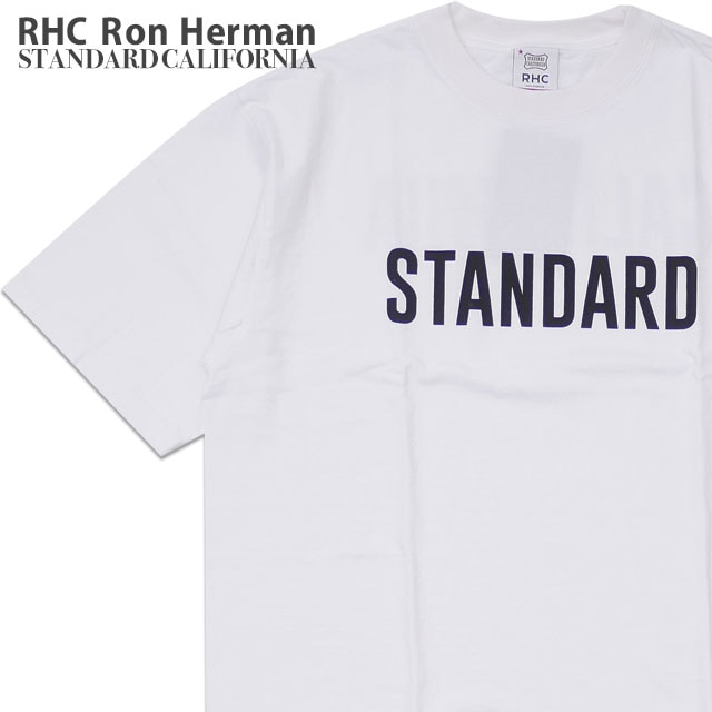 新品 ロンハーマン Rhc Ron Herman X スタンダードカリフォルニア Standard California Heavyweight Sd Rhc Logo Tee Tシャツ White ホワイト 白 メンズ 新作 Cliff Edge