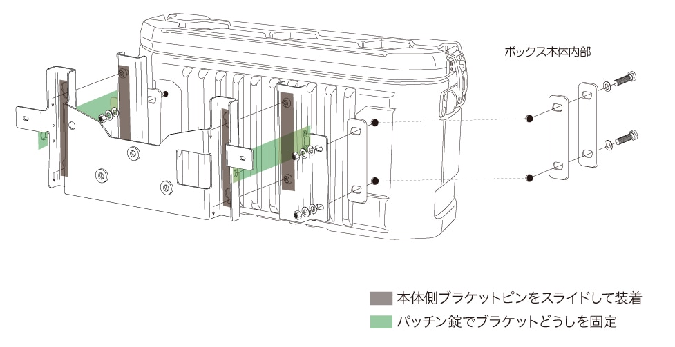 JB23系専用ブラケット