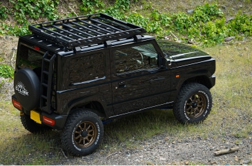 シーエルリンク アルミ製 スクエアルーフラック ジムニー JB64 JB74