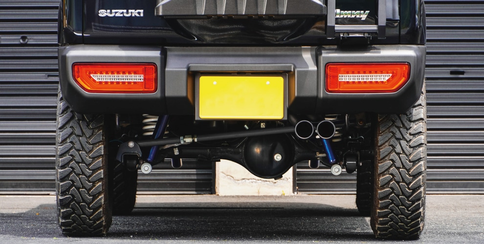 シーエルリンク リアマフラー オーバル ジムニー JB64 JB74 シエラ