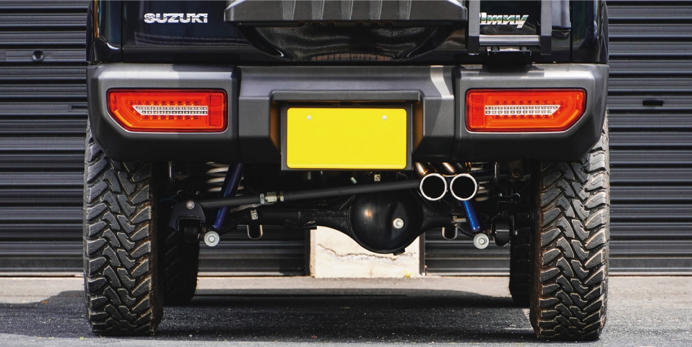 シーエルリンク リアマフラー オーバル ジムニー JB64 JB74 シエラ