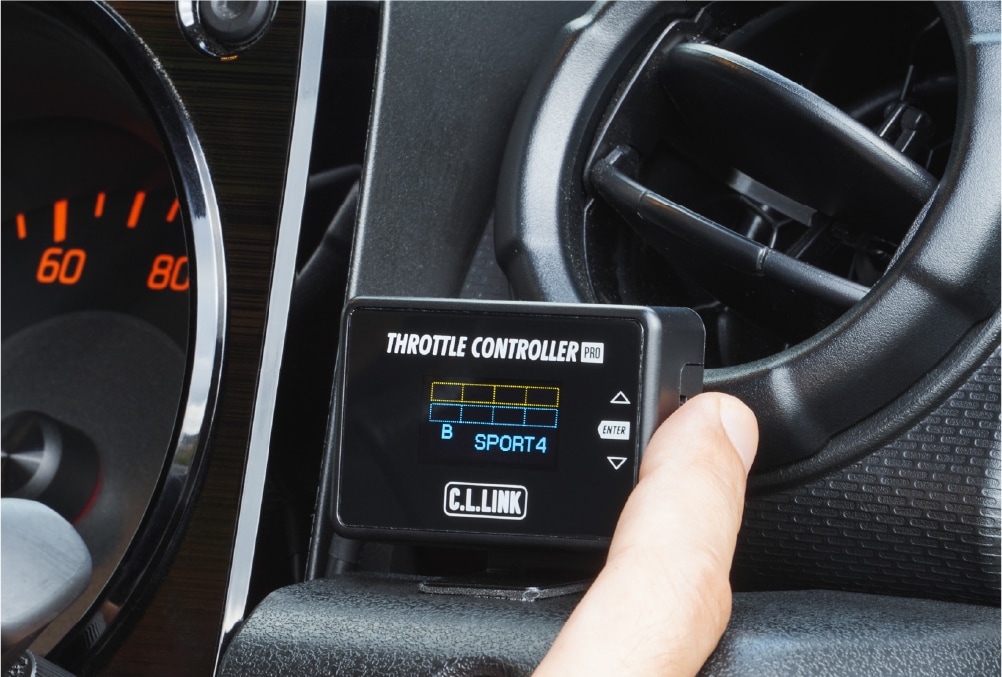 シーエルリンク スロットルコントローラー Pro OBDカプラー付き