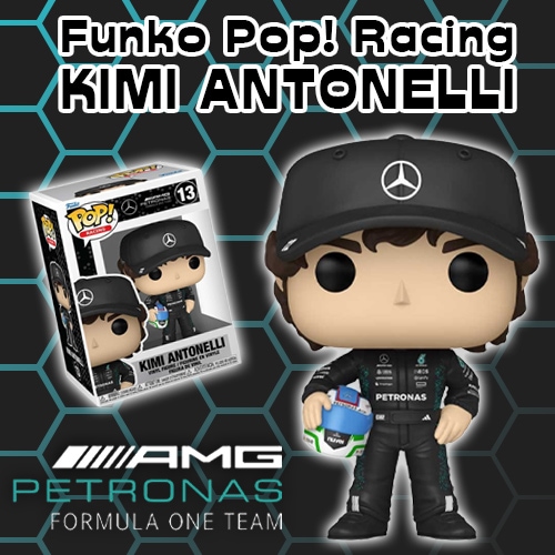 Funko Pop! Racing メルセデス AMG ペトロナス F1チーム キミ アントネッリ フィギュア