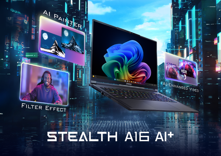 次世代AI PC時代到来、MSI 最新AI PC 「Copilot＋ PC」、登場！